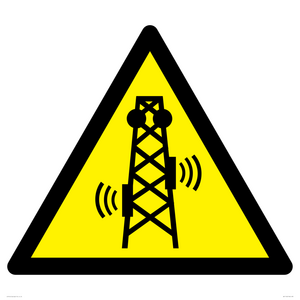 WV11162: W503 Warning: RF radiation transmitter