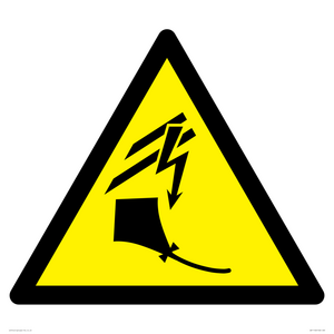 WV11166: W505 Warning: Kite flying near overhead power lines