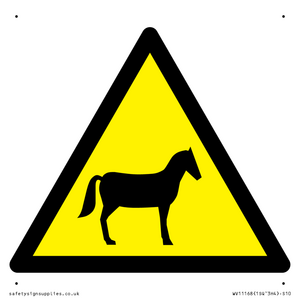 WV11168: W506 Warning: Horses