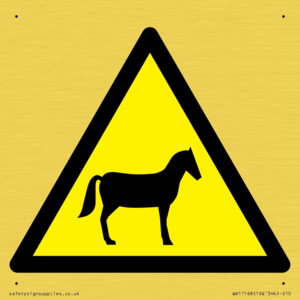 WV11168: W506 Warning: Horses