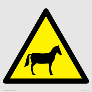 WV11168: W506 Warning: Horses