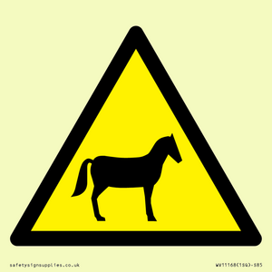 WV11168: W506 Warning: Horses