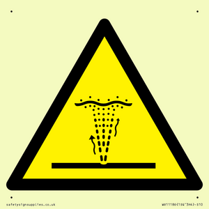 WV11186: W515 Warning: Geyser (water/air) water jet
