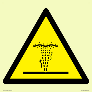 WV11186: W515 Warning: Geyser (water/air) water jet