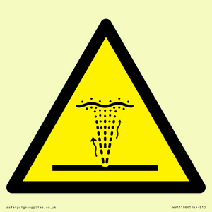 WV11186: W515 Warning: Geyser (water/air) water jet