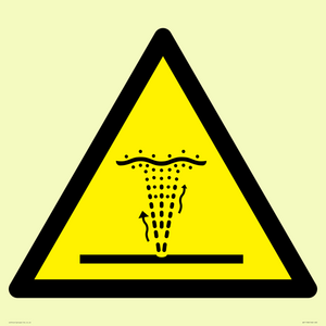 WV11186: W515 Warning: Geyser (water/air) water jet