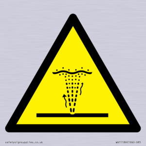 WV11186: W515 Warning: Geyser (water/air) water jet