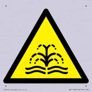 WV11188: W516 Warning: fountain/water plume