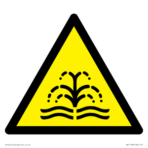 WV11188: W516 Warning: fountain/water plume
