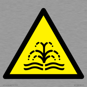 WV11188: W516 Warning: fountain/water plume