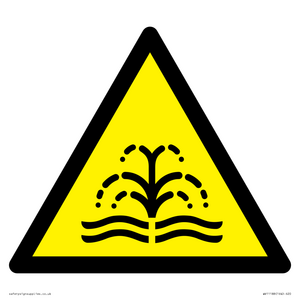 WV11188: W516 Warning: fountain/water plume