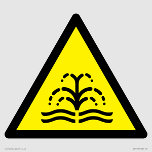 WV11188: W516 Warning: fountain/water plume