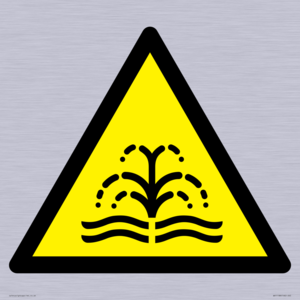 WV11188: W516 Warning: fountain/water plume