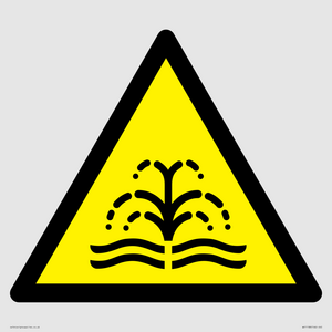 WV11188: W516 Warning: fountain/water plume