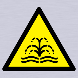 WV11188: W516 Warning: fountain/water plume