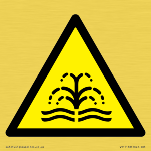 WV11188: W516 Warning: fountain/water plume