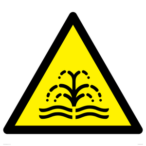 WV11188: W516 Warning: fountain/water plume
