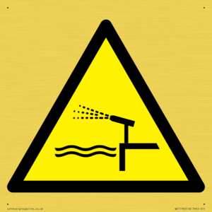 WV11192: W518 Warning: Water cannon