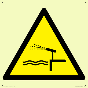 WV11192: W518 Warning: Water cannon
