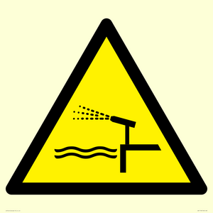 WV11192: W518 Warning: Water cannon