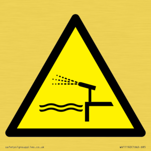 WV11192: W518 Warning: Water cannon