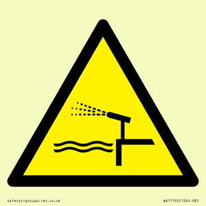 WV11192: W518 Warning: Water cannon