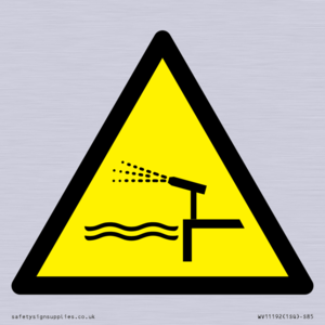 WV11192: W518 Warning: Water cannon