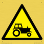 WV11236: W916 Warning: Farm machinery