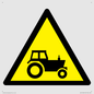 WV11236: W916 Warning: Farm machinery