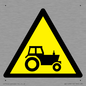 WV11236: W916 Warning: Farm machinery