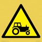 WV11236: W916 Warning: Farm machinery