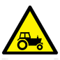 WV11236: W916 Warning: Farm machinery
