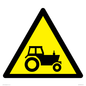 WV11236: W916 Warning: Farm machinery