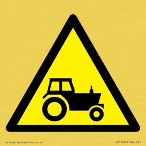 WV11236: W916 Warning: Farm machinery