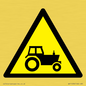 WV11236: W916 Warning: Farm machinery