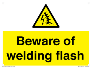 WV11744: Beware of welding flash