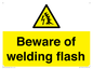 WV11744: Beware of welding flash