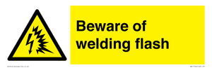 WV11744: Beware of welding flash