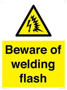 WV11744: Beware of welding flash