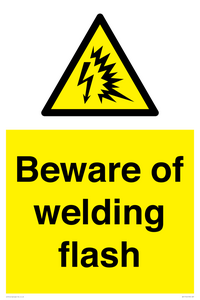 WV11744: Beware of welding flash