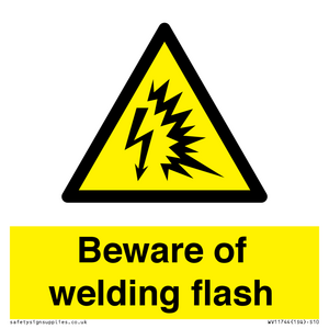 WV11744: Beware of welding flash