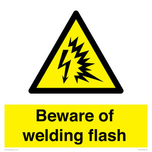 WV11744: Beware of welding flash