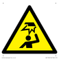 WV11926: W020 Warning: Overhead obstacle