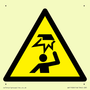WV11926: W020 Warning: Overhead obstacle