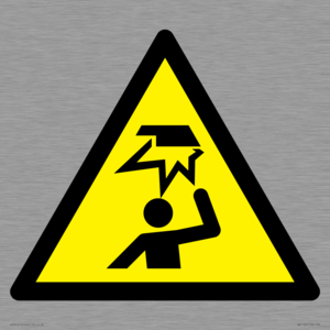 WV11926: W020 Warning: Overhead obstacle