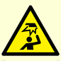 WV11926: W020 Warning: Overhead obstacle