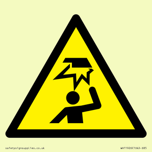 WV11926: W020 Warning: Overhead obstacle