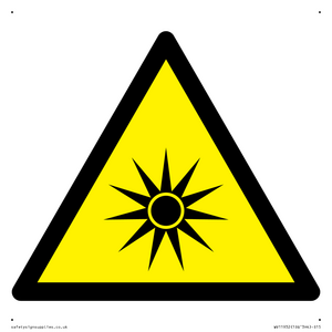 WV11932: W027 Warning: Optical radiation