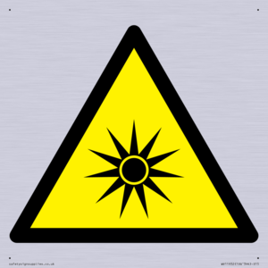 WV11932: W027 Warning: Optical radiation