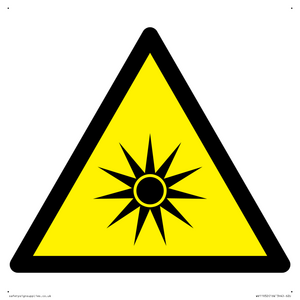 WV11932: W027 Warning: Optical radiation